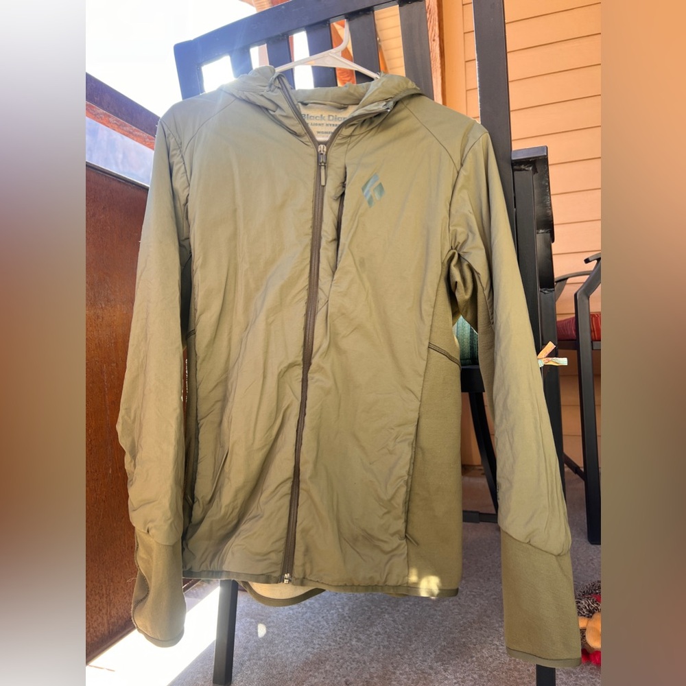 Women’s Black Diamond First Light Hybrid Hoodie Merino Jacket